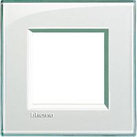 Рамка прямоугольная Legrand BTicino LivingLight 2 мод Морская вода  картинка